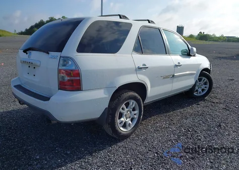 2004 Acura Mdx из США, поврежденный, VIN 2HNYD18624H527362